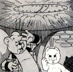 Foto bij Marten Toonder